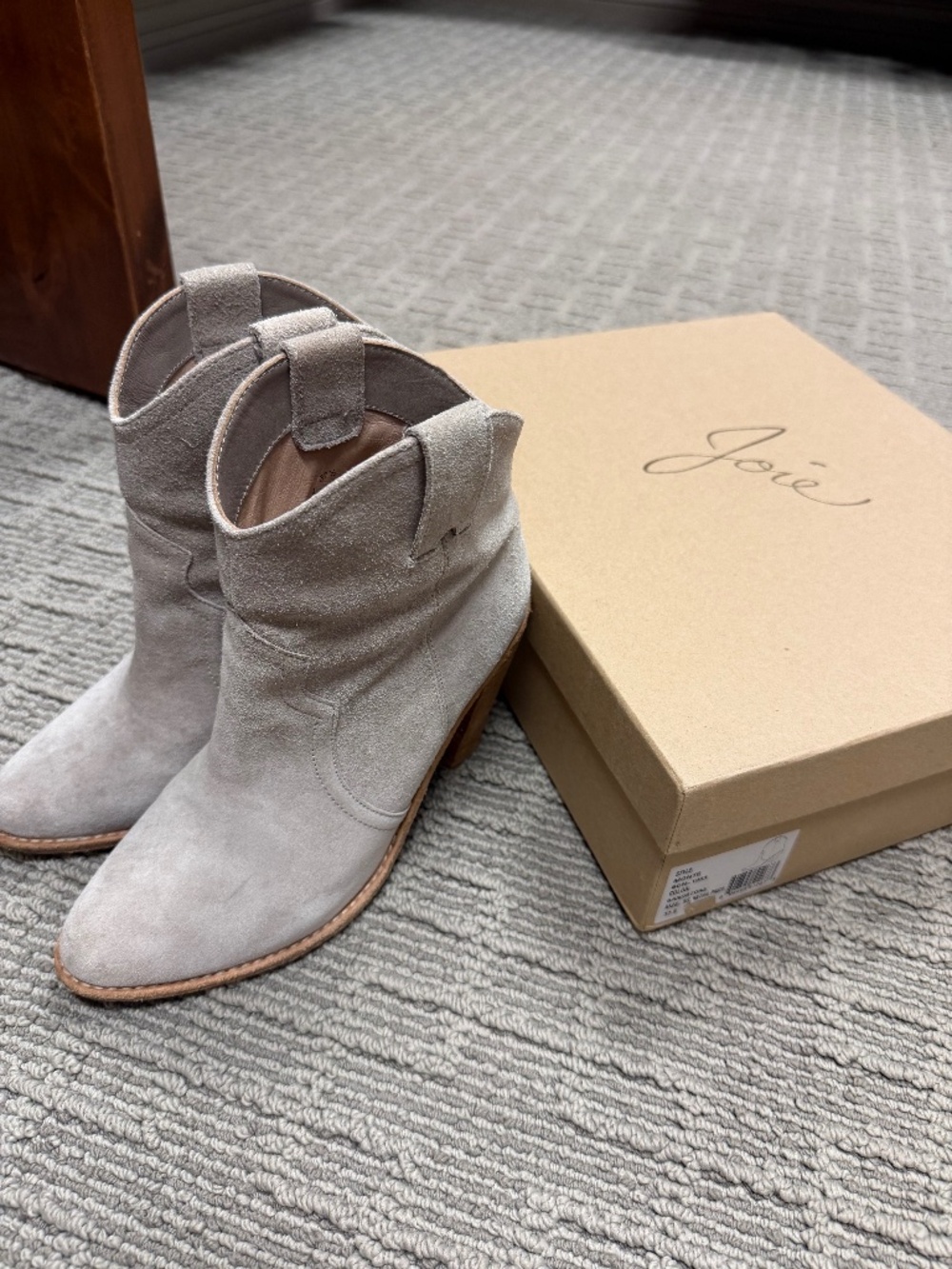 Joie suede booties